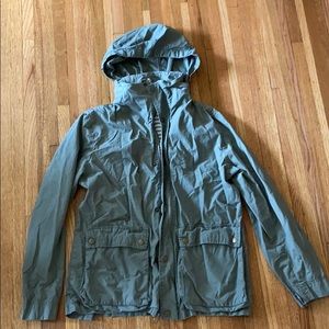 Mens Green Light Weight Jacket